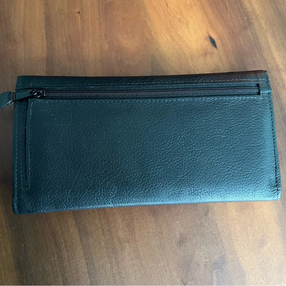 Leather University of Florida Wallet and Checkbook Cover